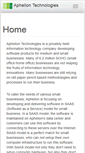 Mobile Screenshot of apheliontechnologies.com